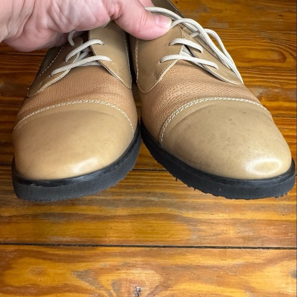 Salvatore Ferragamo Boutique Extra Light Oxford Loafers Size 10 - Picture 10 of 12